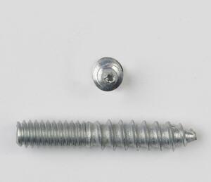 1/4 X 2-1/2 HANGER BOLT ZINC PLATED
